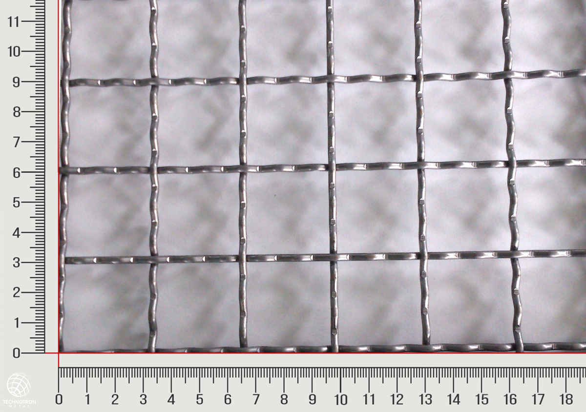 Žebérkové pletivo 30 x 30, průměr drátu 3,15 mm, formát 1000x2000 mm