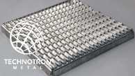 Rošt - tahokovový - ocel, surový / 47x13x5x3 mm / výprodej formátů